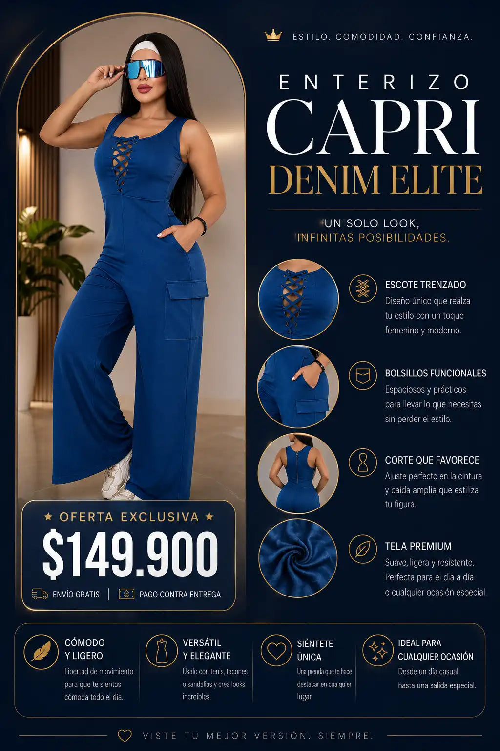 Enterizo Capri