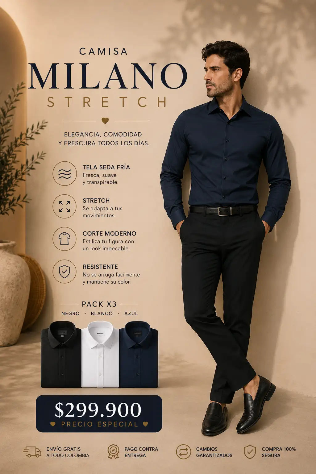 Camisa Milano
