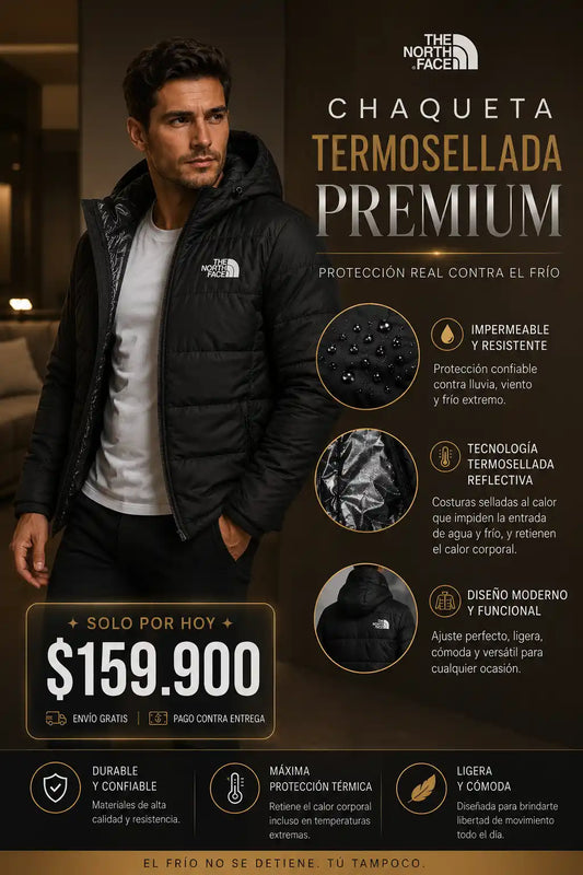 CHAQUETA NORTHFACE PREMIUM TERMOSELLADA