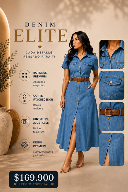 VESTIDO DENIM ELITE