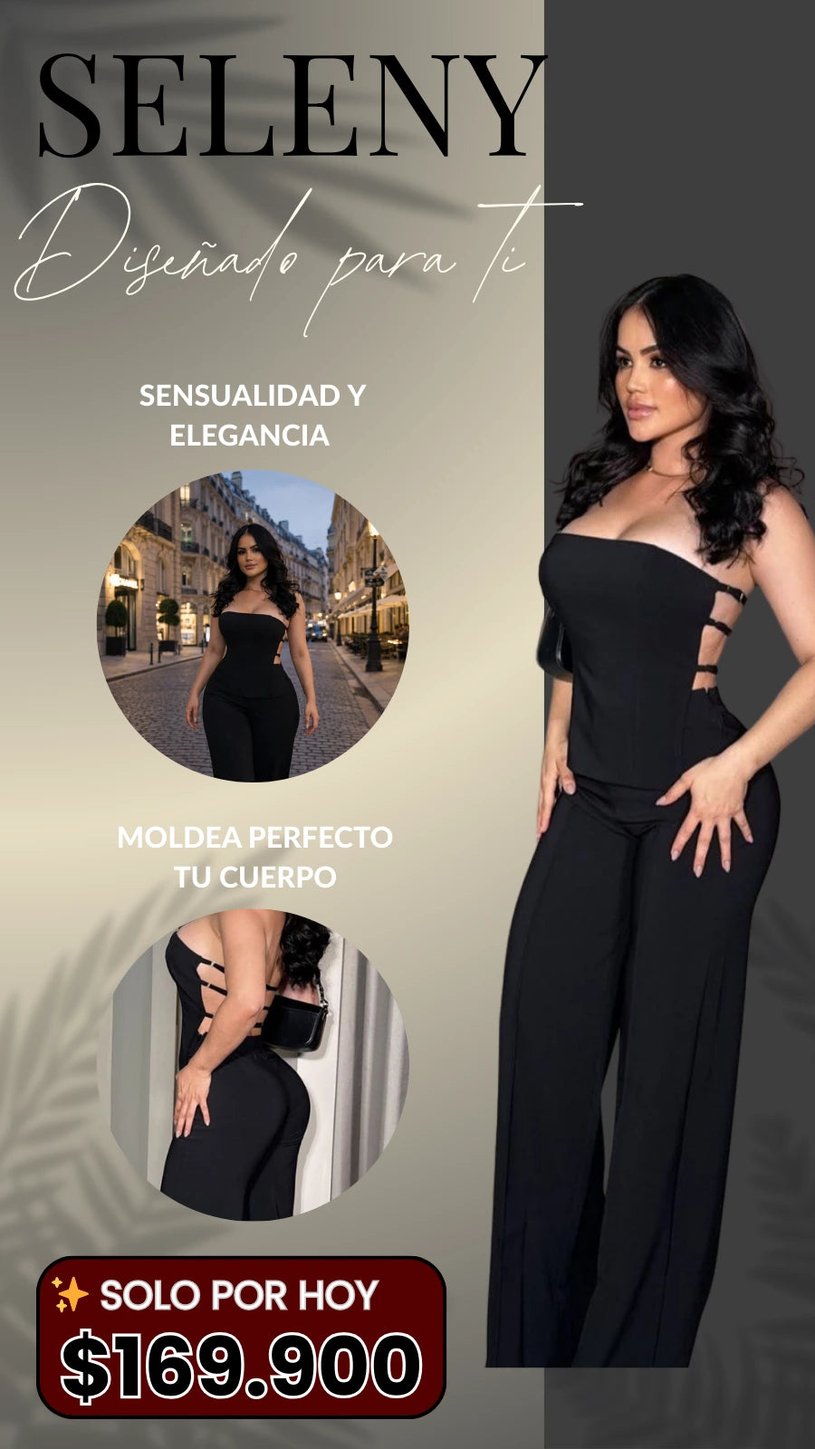 CONJUNTO BLUSA PANTALON SELENY PREMIUM